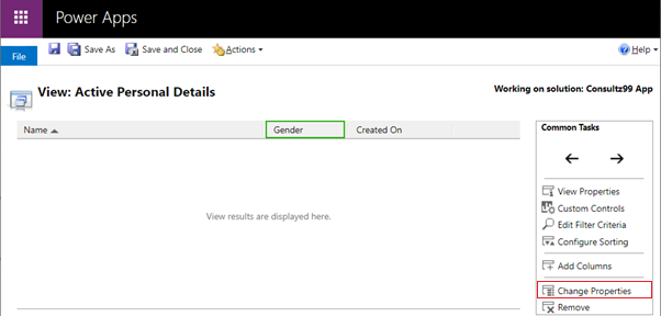 Add icons to all records of a view based on a condition in Power Apps