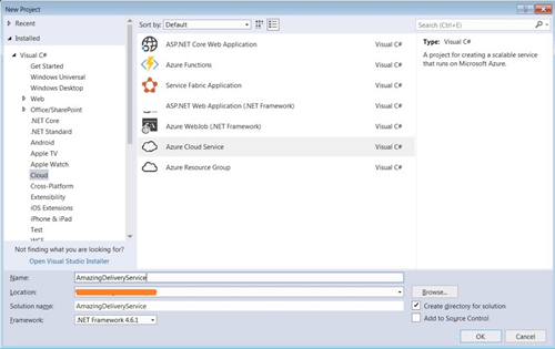 Order Delivery Application by Azure Service Bus Queue