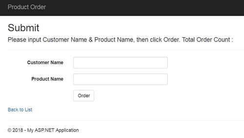 Order Delivery Application by Azure Service Bus Queue