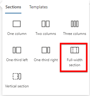 How To Create A Full-Width Section In A SharePoint Online Page