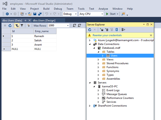 Display Single DataTable Data In Different Columns Of DataGridView