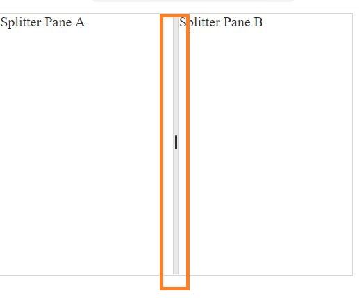 Kendo Splitter Using jQuery