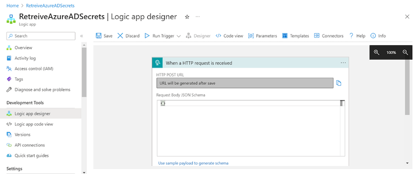 Azure Logic App as a Connector to send notification