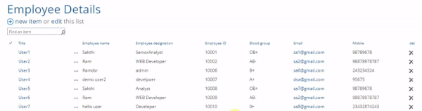 how to delete a column in sharepoint list