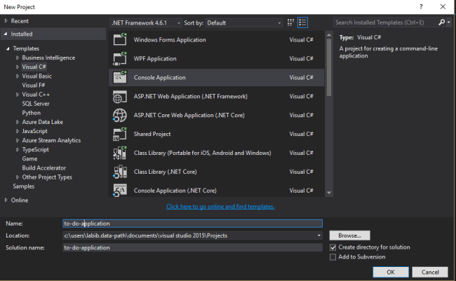 Persistent To-Do Application