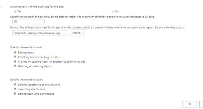 Audit Log and Usage Report - SharePoint Online