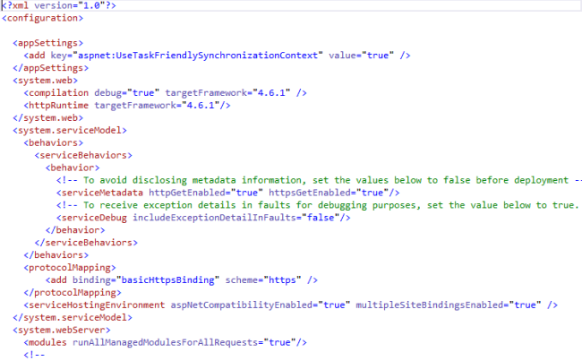 Create WCF Service In Visual Studio 2017