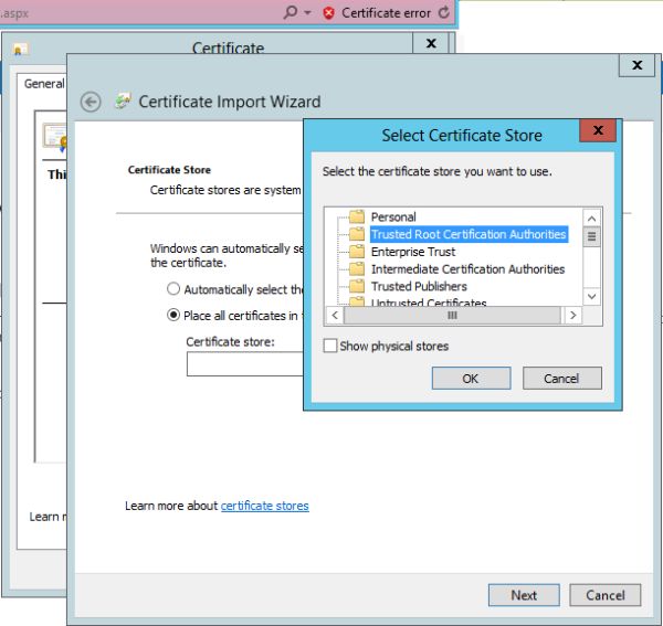Creating Self-Signed Certificate For Development Purposes