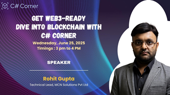 Get Web3 Ready: Dive into Blockchain with C# Corner