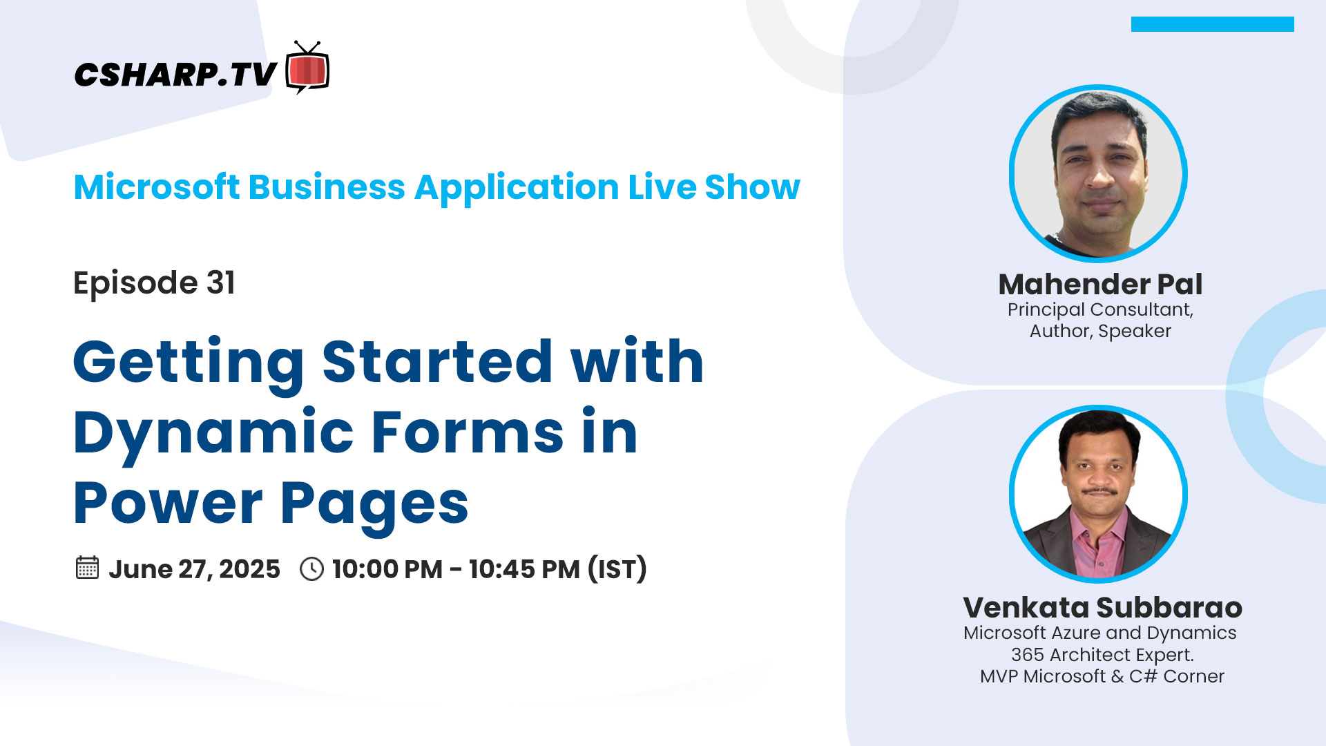 Getting Started with Dynamic Forms in Power Pages - Microsoft Business Application: Ep.31