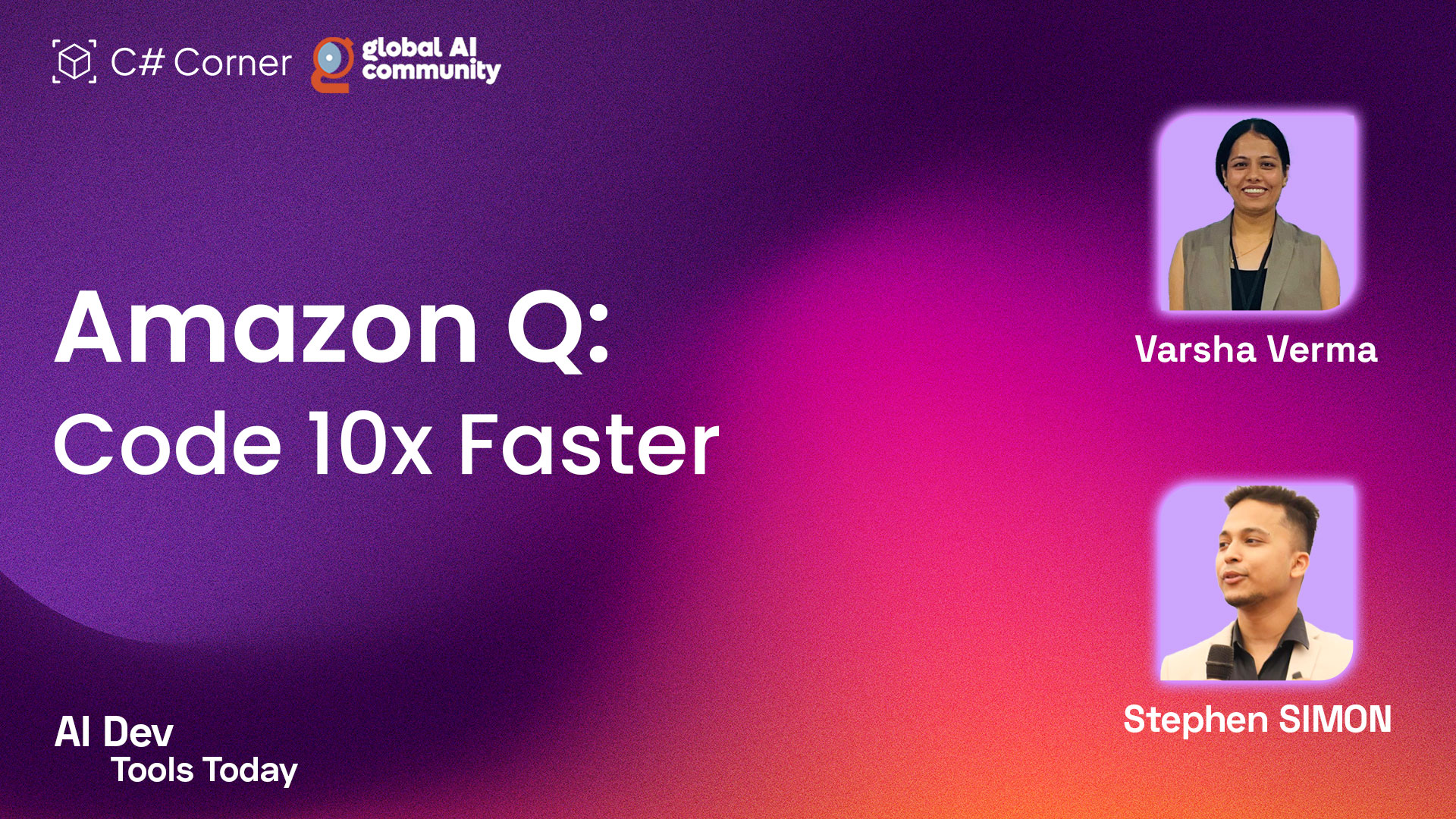 AI-Powered Developer: Code 10x Faster with Amazon Q