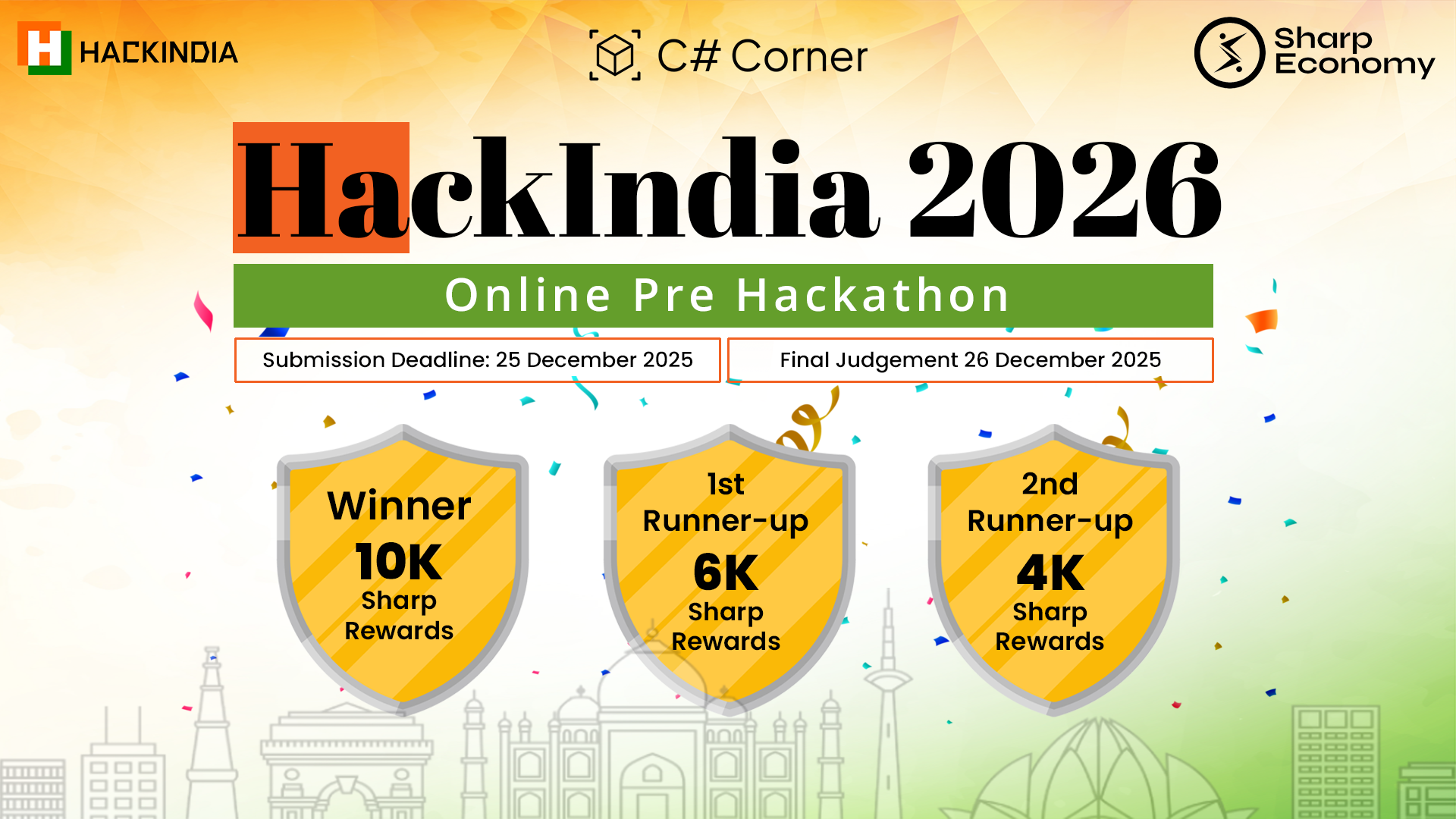 HackIndia 2026 - Online Pre Hackathon