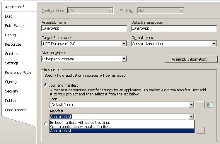 Figure 1. Embedding a Manifest