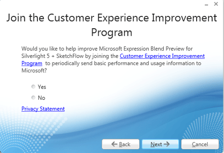 Expression Blend Preview for Silverlight 5 