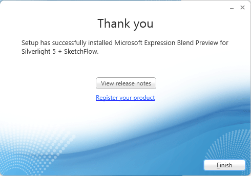 Expression Blend Preview for Silverlight 5 