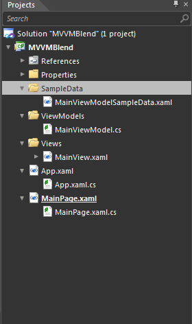 MVVM Project Template 