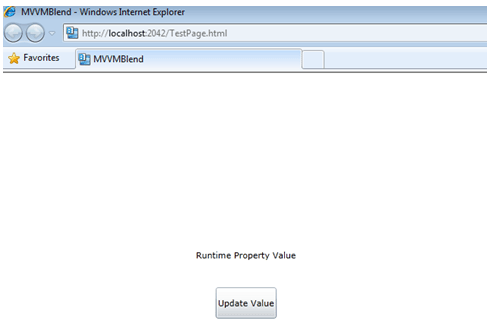 run MVVM application