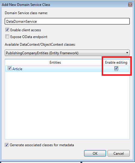 Silverlight 5 WCF RIA Services
