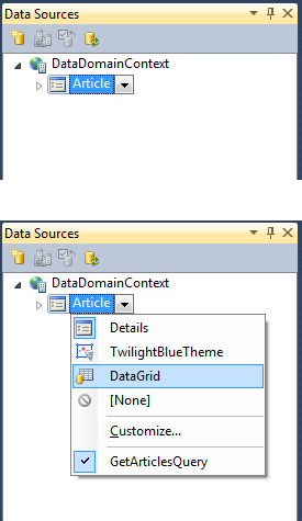 Silverlight 5 WCF RIA Services