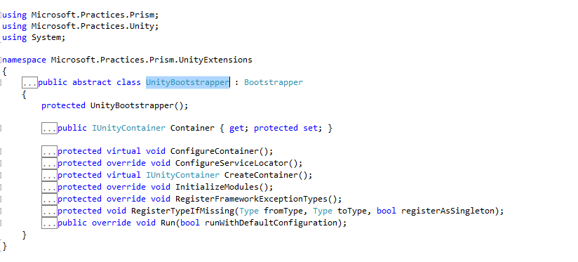 class in silverlight