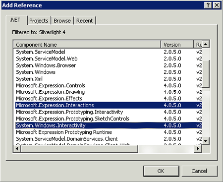 invoke command in silverlight