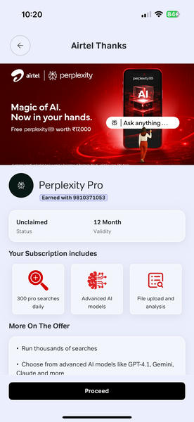 Airtel and Perplexity AI