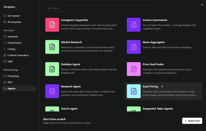 AI workflow Locally with Langflow and Ollama