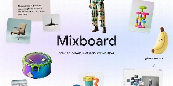Google Labs Launches Mixboard: An AI-Powered Concepting Board