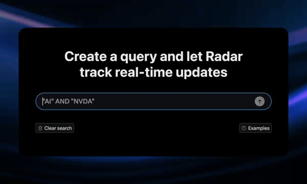 Radar for Premium+ Subscribers