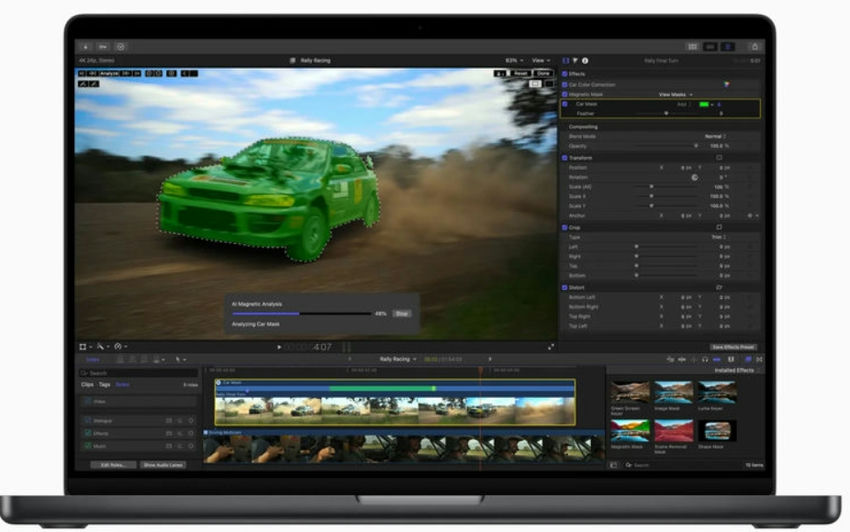 Apple final-cut pro 11 magnetic mask