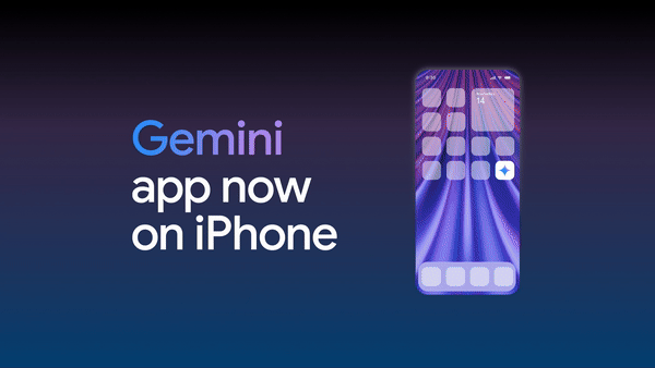Google gemini app for iOS