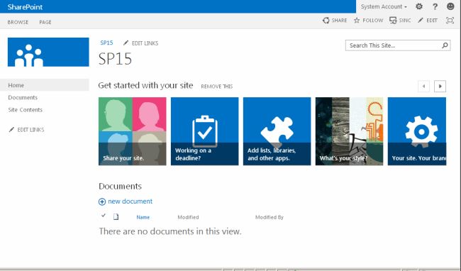 sharepoint 2013 team site enhancements sharepoint 2013 website