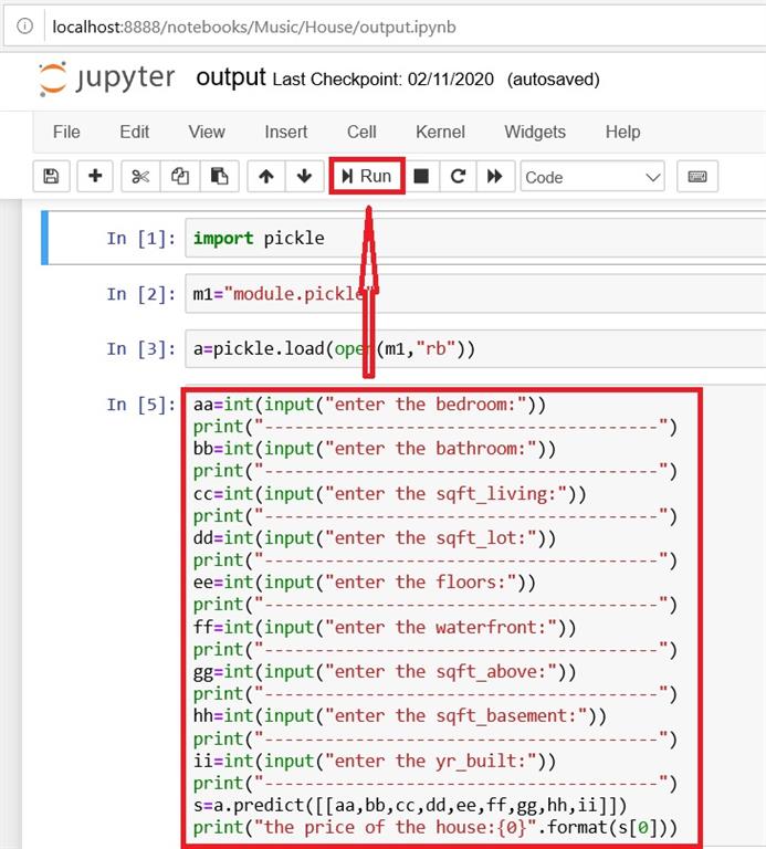 House Price Prediction In Machine Learning Using Jupyter Note Book