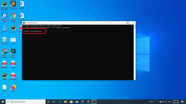 How To Install Python 3.8 On Windows