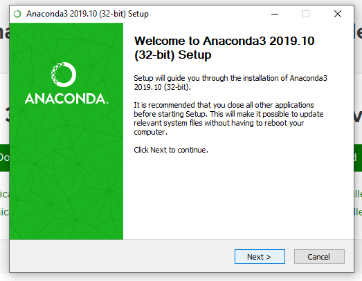 Python: Anaconda Installation and Setup
