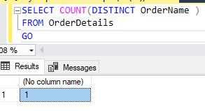 SQL COUNT Statement