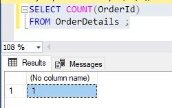 SQL COUNT Statement