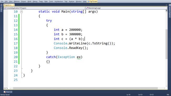 Why we Use Checked and Unchecked Operators in C#