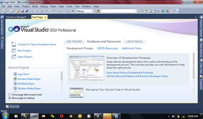 How to Create Login Form in Visual Studio and Connect With SQL Server