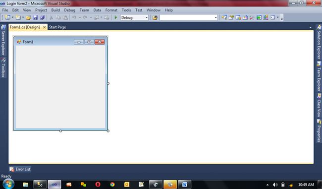 How to Create Login Form in Visual Studio and Connect With SQL Server