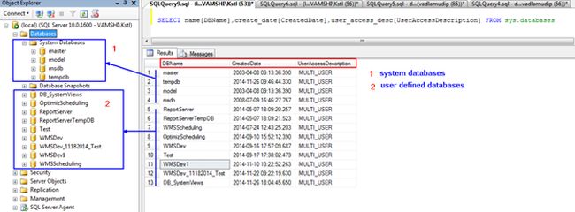SQL Server: System Views