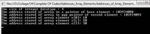 Arrays In C#