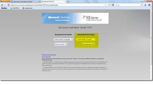 select version of CTP3 
