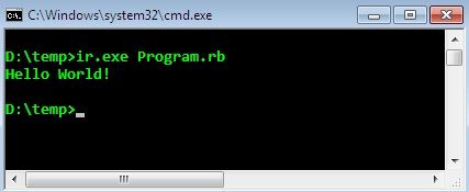 Windows command prompt
