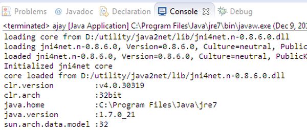 Invoking Java Code in C#.NET