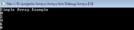 Overview of Arrays in C#