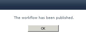  Workflow Publish successfully