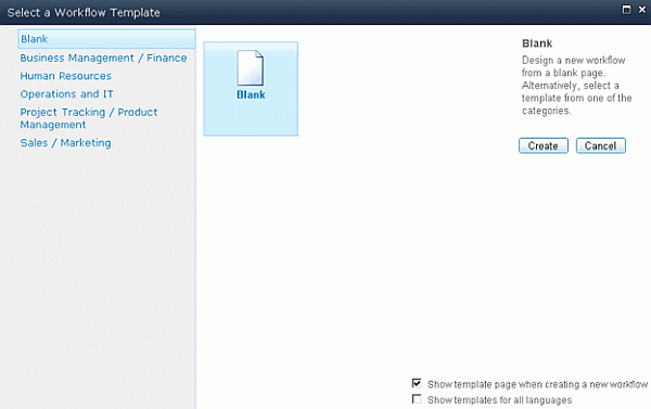 SharePoint Nintex Workflow create