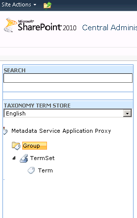 Taxonomy Field in SharePoint 2010