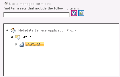 Taxonomy Field in SharePoint 2010
